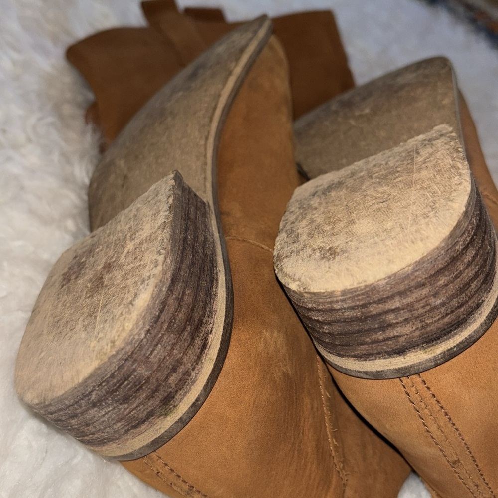 Steve Madden Bankker Pull-on Soft Leather Boots, Size 7.5 M - Picture 11 of 16